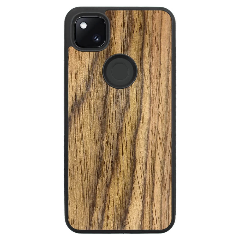 European walnut Pixel 4A Case