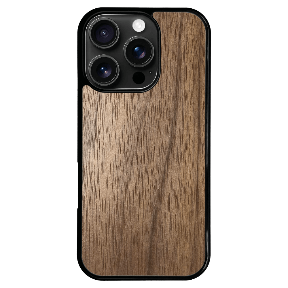 American walnut iPhone 16 Pro Case