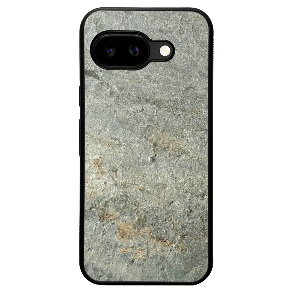 Silver Green Stone Pixel 9A Case