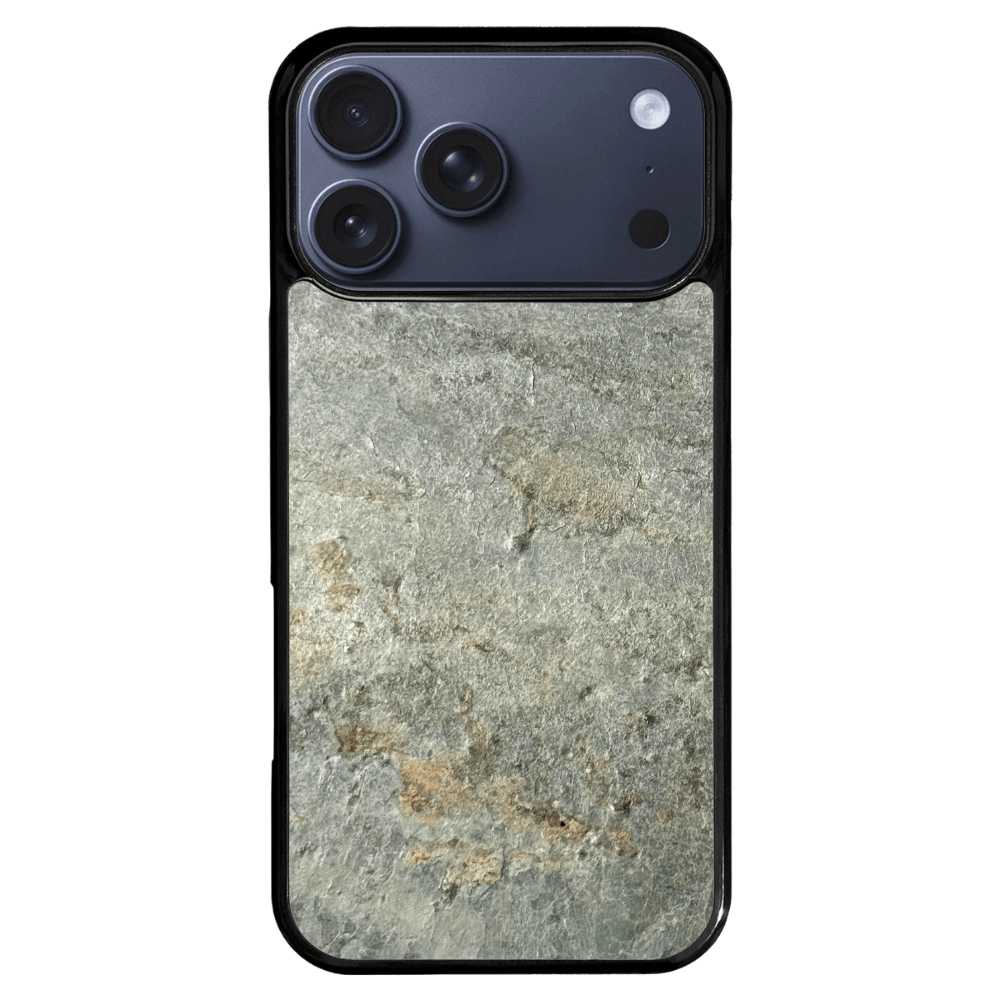 Silver Green Stone iPhone 17 Pro Max Case