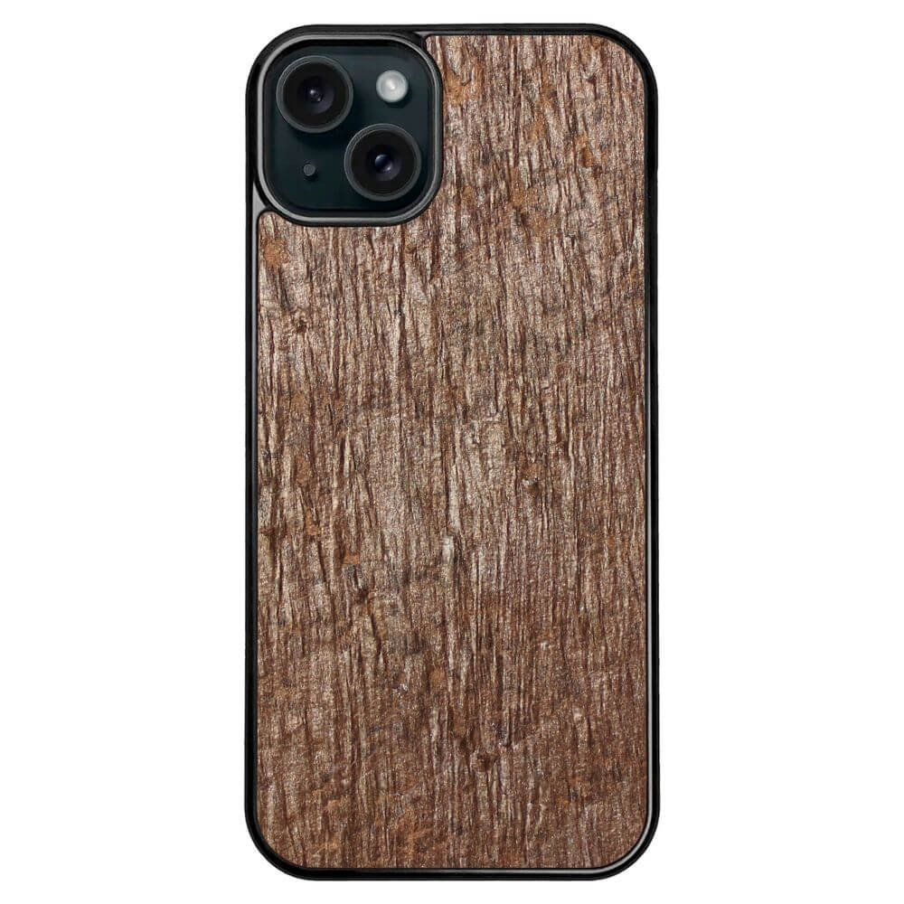 Red Pearl Stone iPhone 15 Plus Case