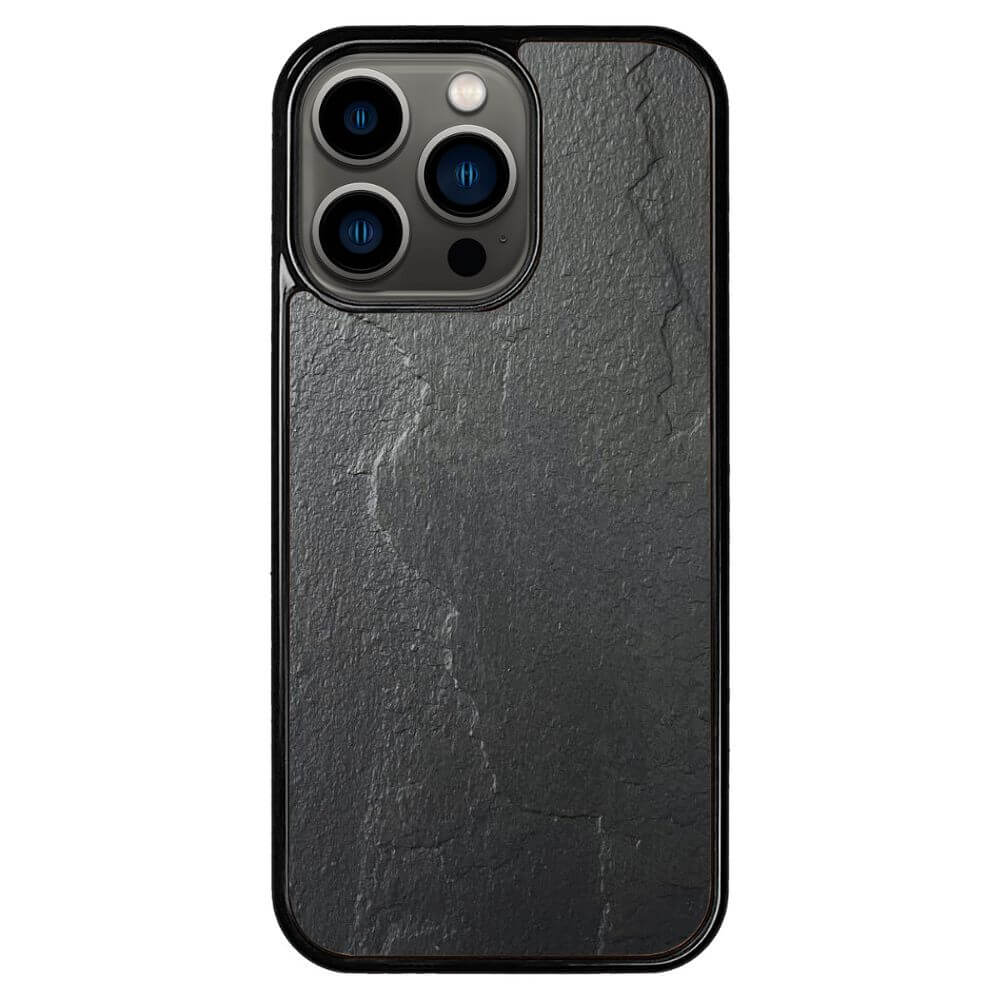 Black Stone iPhone 13 Pro Case