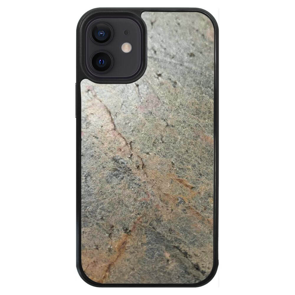 Silver Green Stone iPhone 12 Mini Case