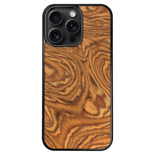 Nutmeg root Wood iPhone 15 Pro Max Case