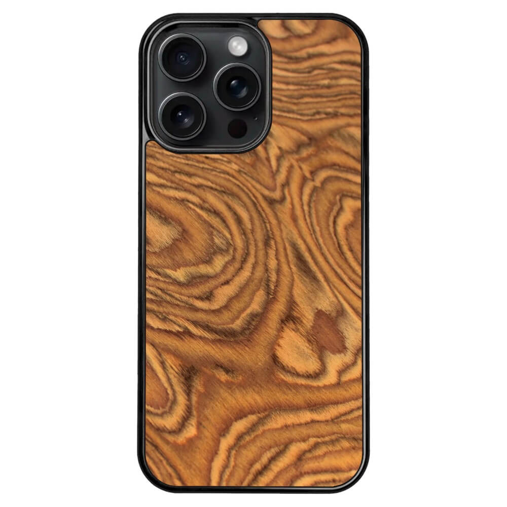 Nutmeg root Wood iPhone 14 Pro Max Case