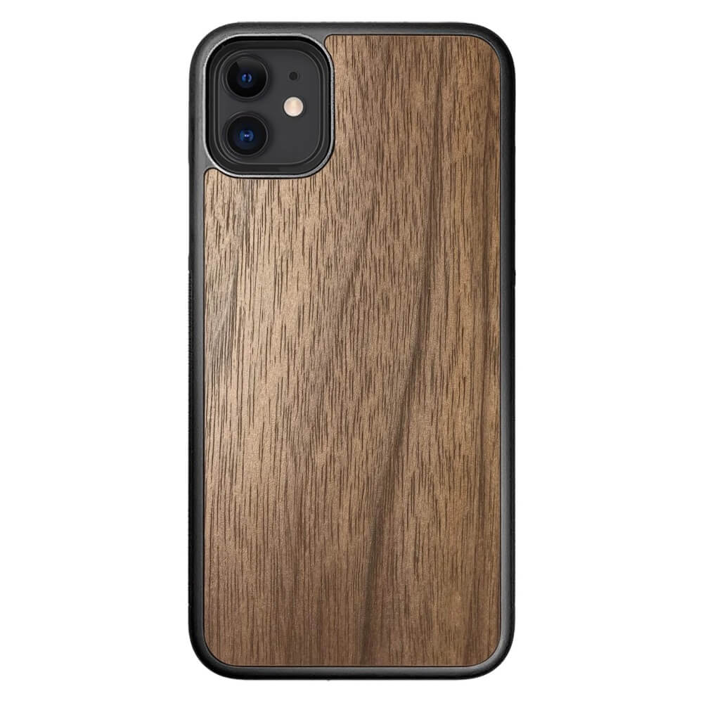 American walnut iPhone 11 Case