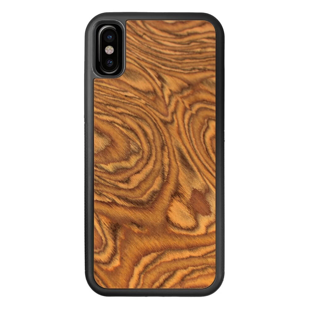 Nutmeg root Wood iPhone XS Case