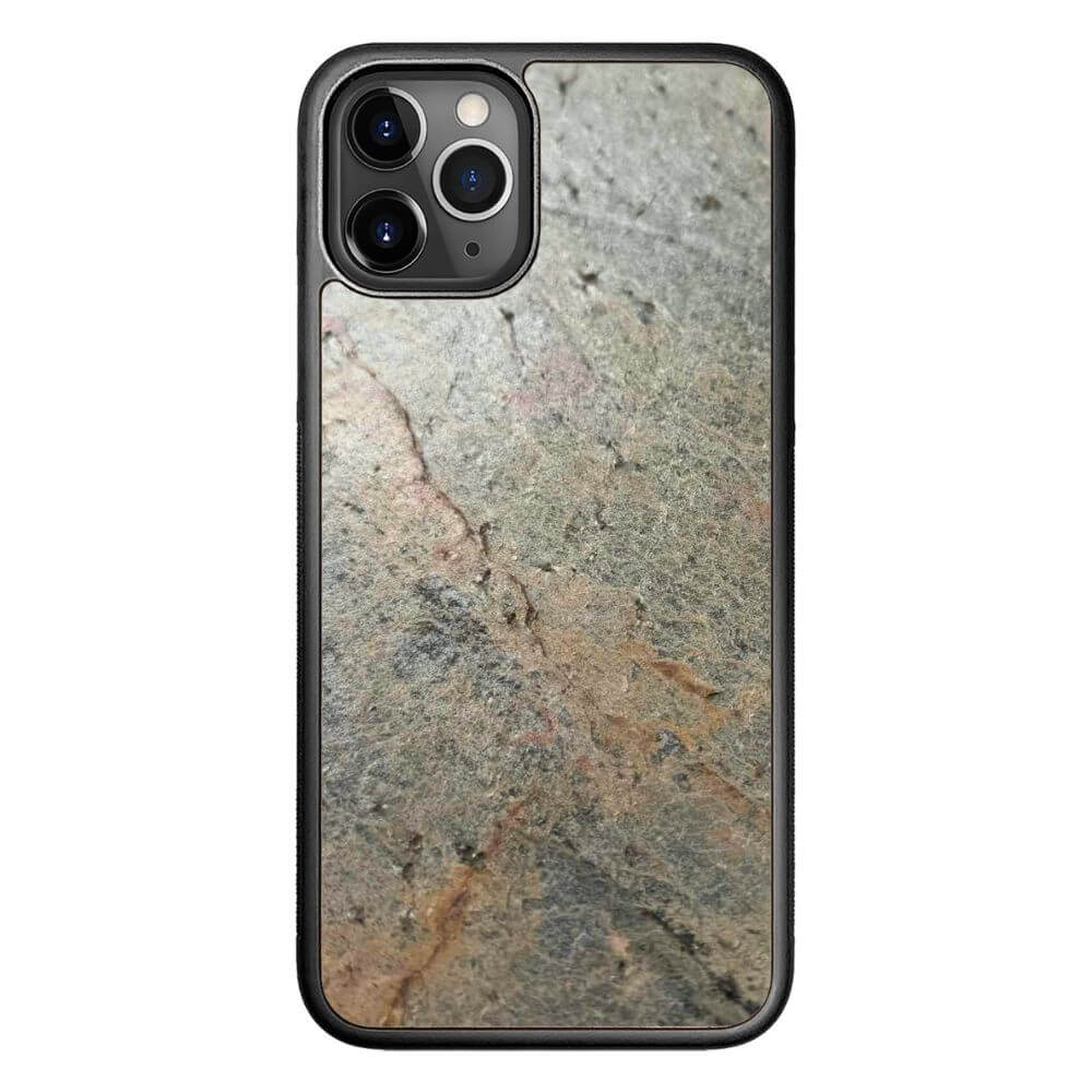 Silver Green Stone iPhone 11 Pro Case