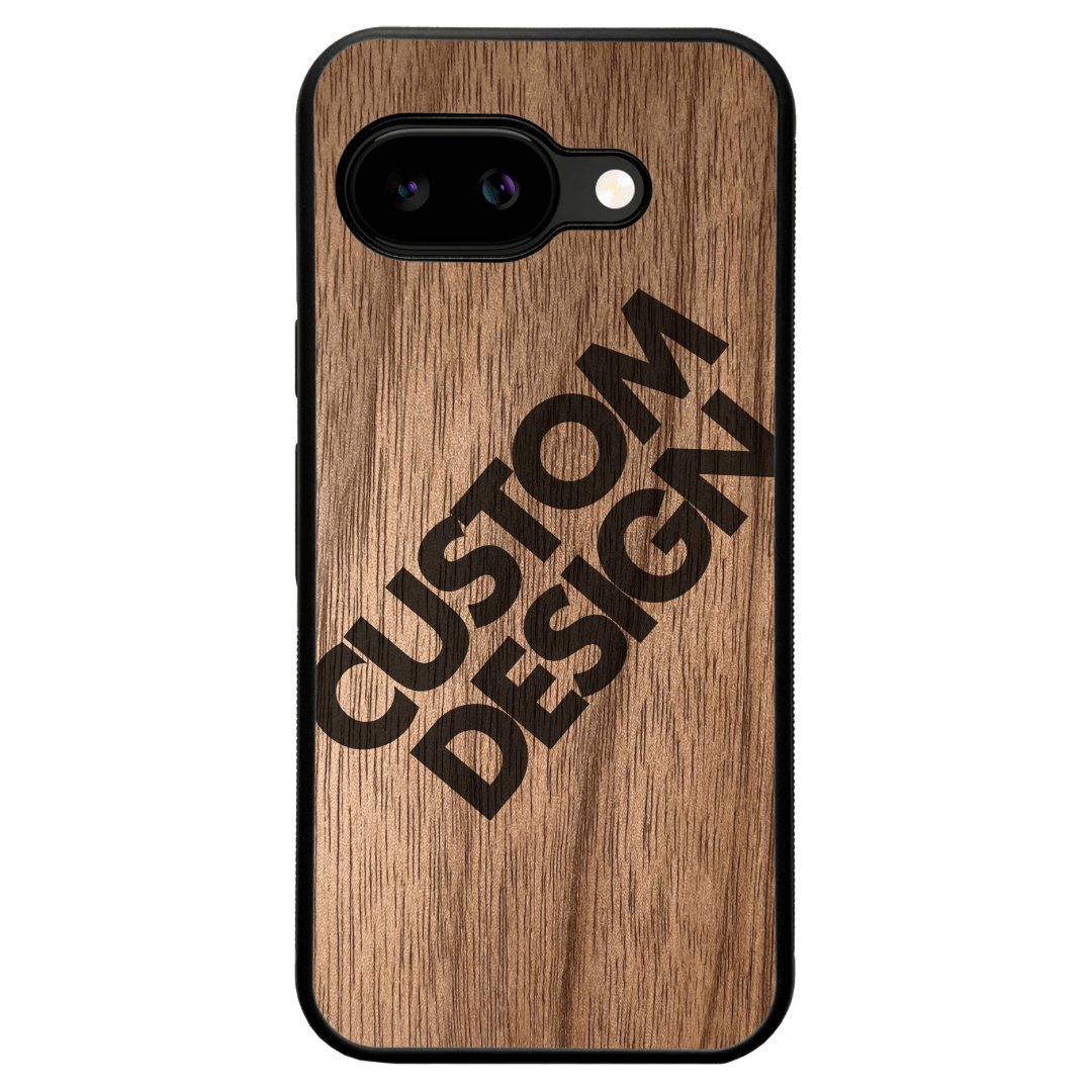 Custom Design Walnut Google Pixel 9A Case