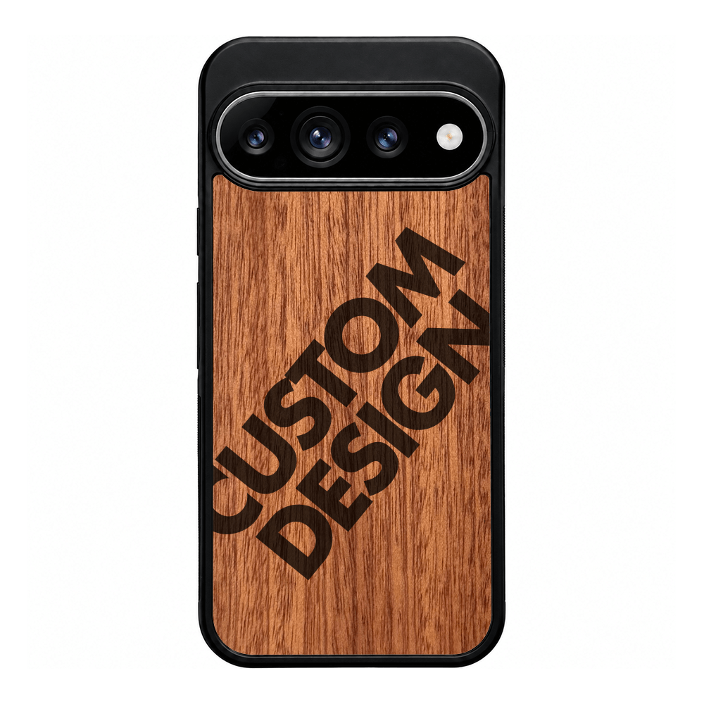 Custom Design Sapele Pixel 11 Pro Case