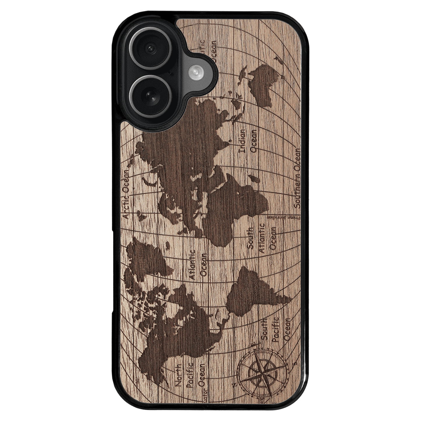 World Map - iPhone 17 MagSafe Case