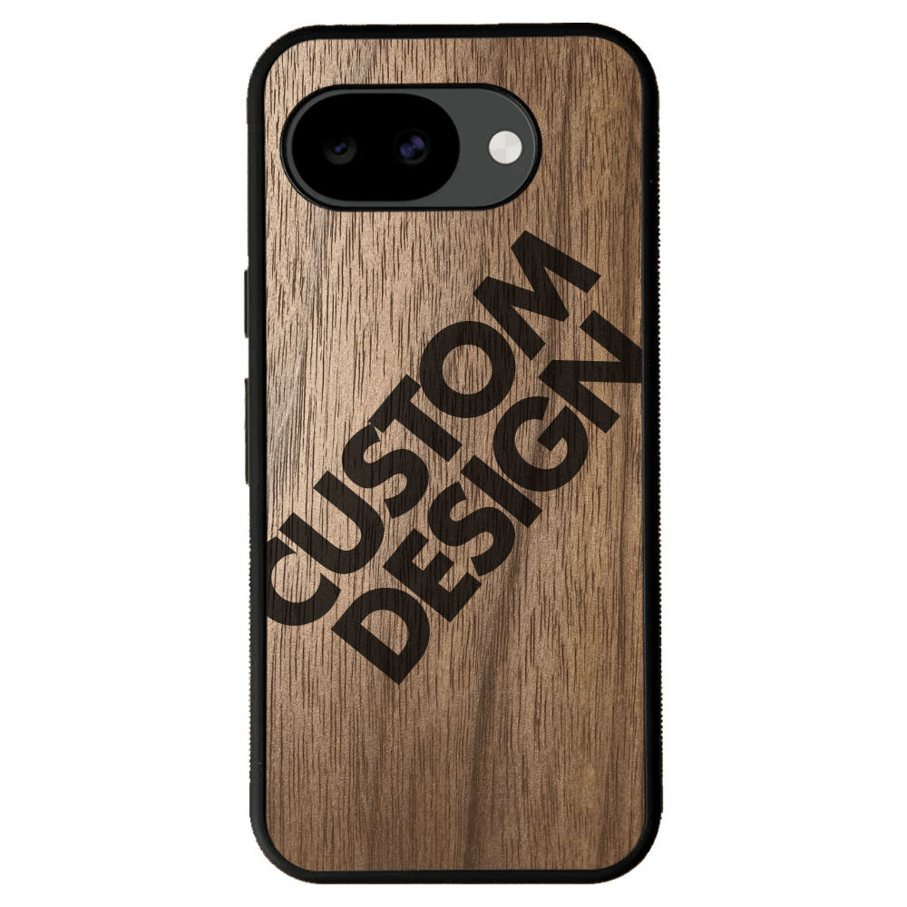 Custom Design Walnut Google Pixel 10A Case