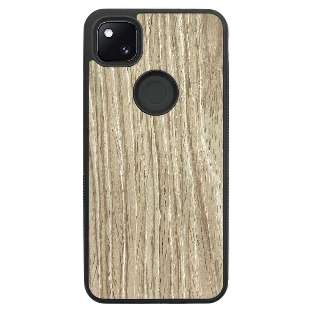 Grey Oak Pixel 4A Case