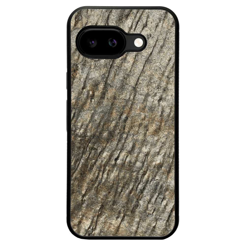 Silver Brown Stone Pixel 9A Case