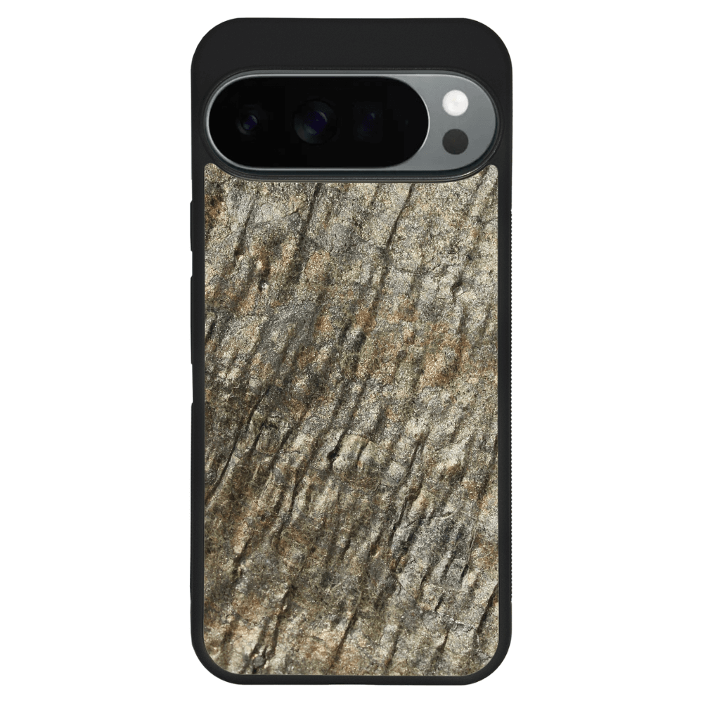 Silver Brown Stone Pixel 10 Pro Case