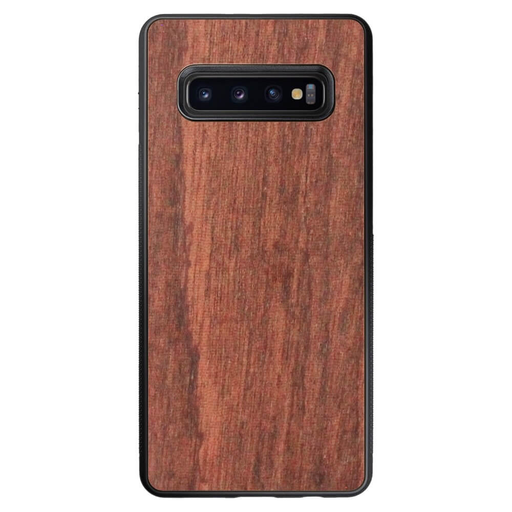 Sapele Wood Galaxy S10 Plus Case