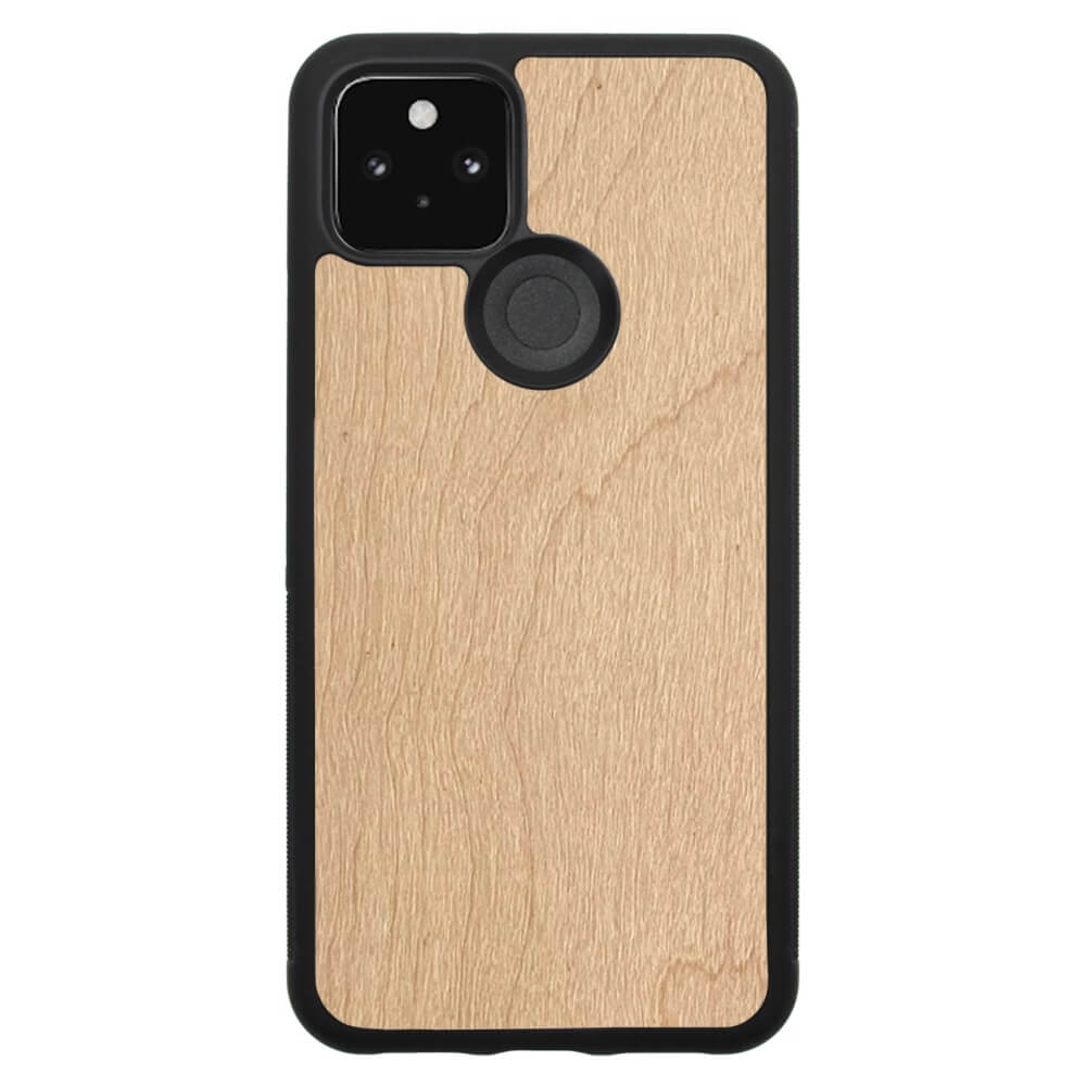 Maple Wood Pixel 5 Case