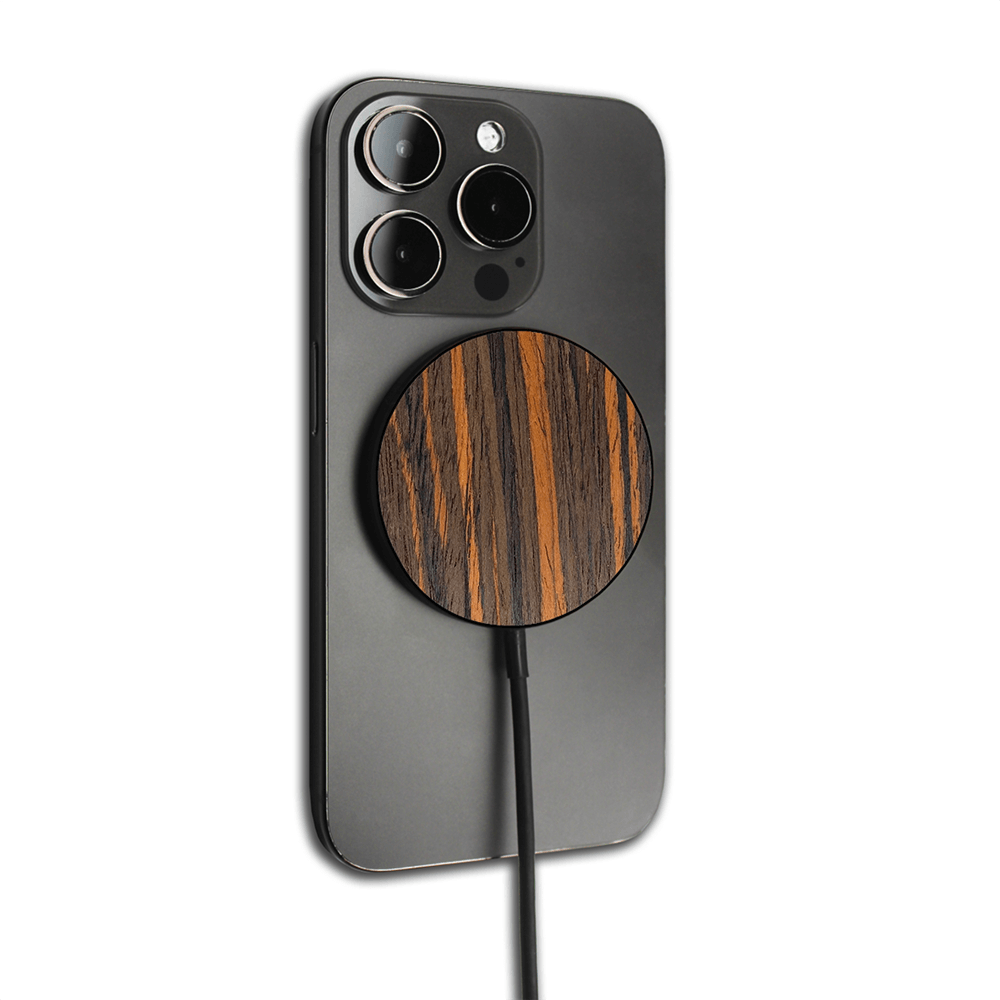 Imperial Rosewood MagSafe wireless charger