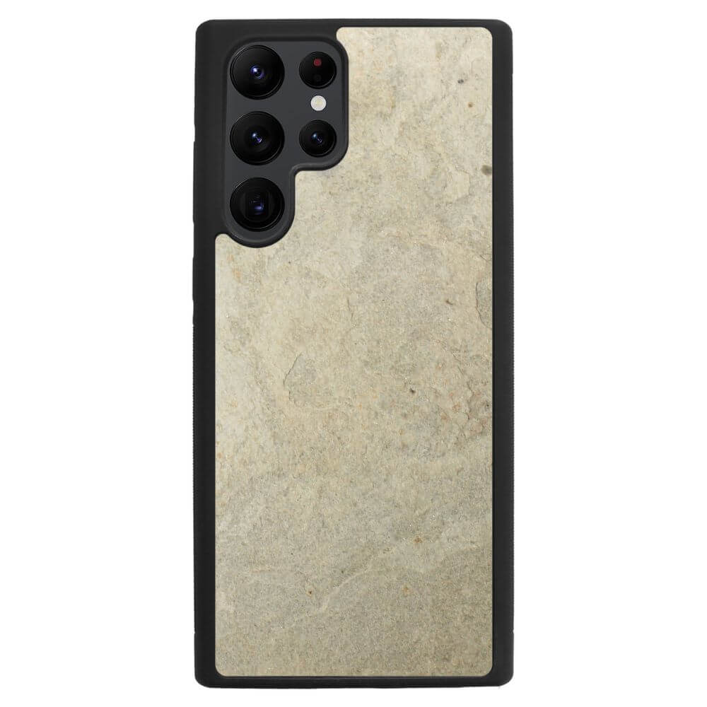 Cream Stone Galaxy S22 Ultra Case
