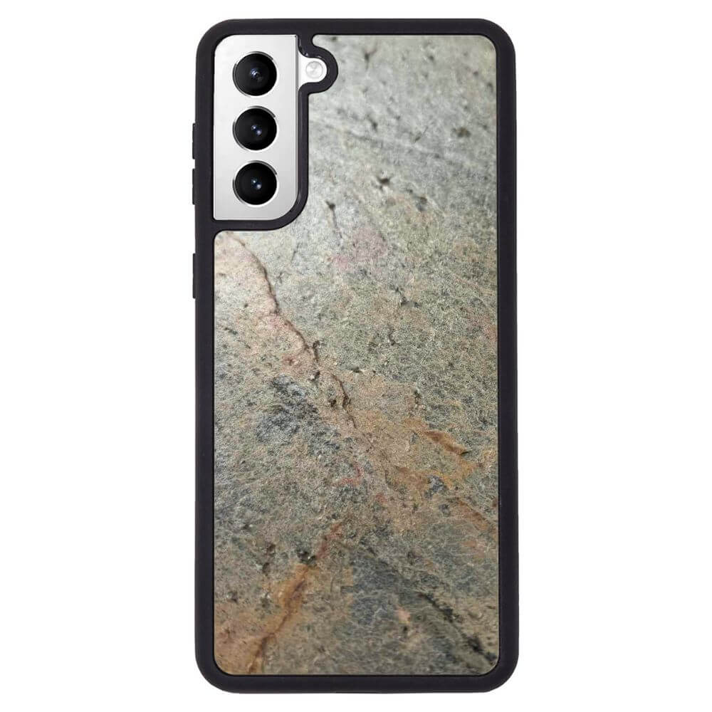 Silver Green Stone Galaxy S21 Plus Case