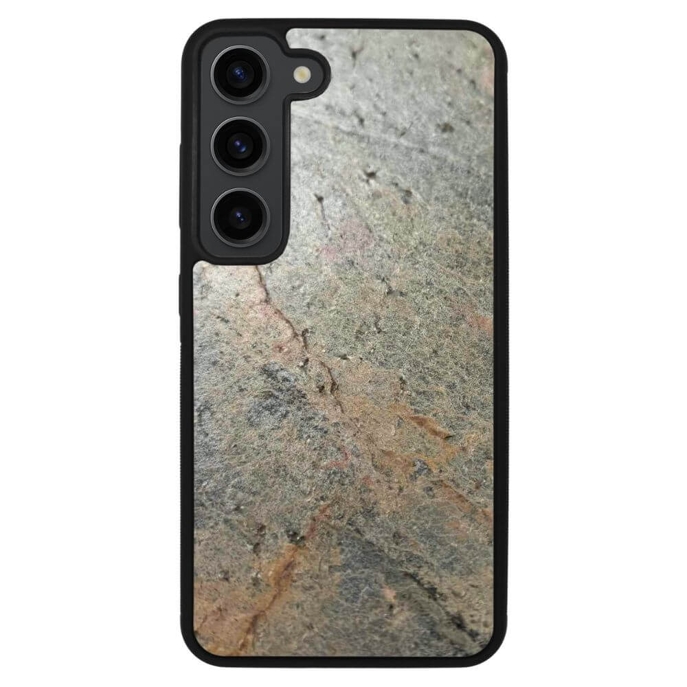Silver Green Stone Galaxy S23 FE Case