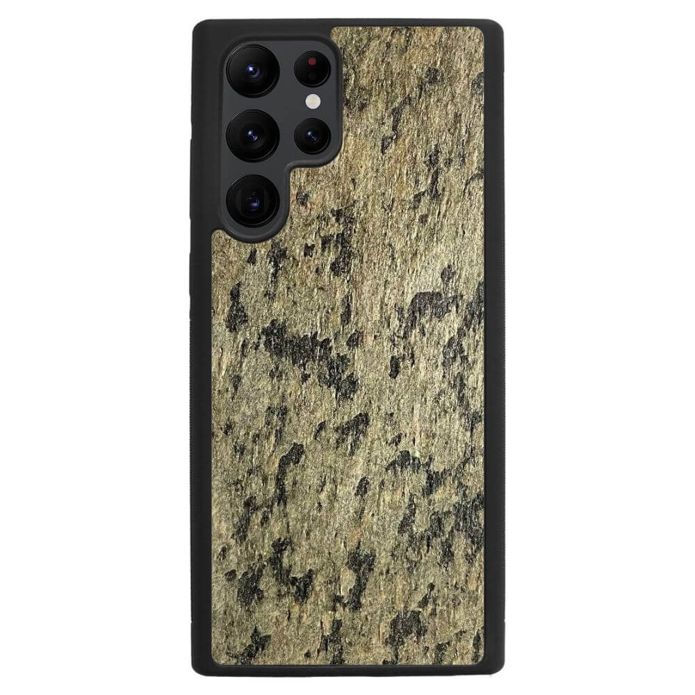 Golden Black Stone Galaxy S22 Ultra Case