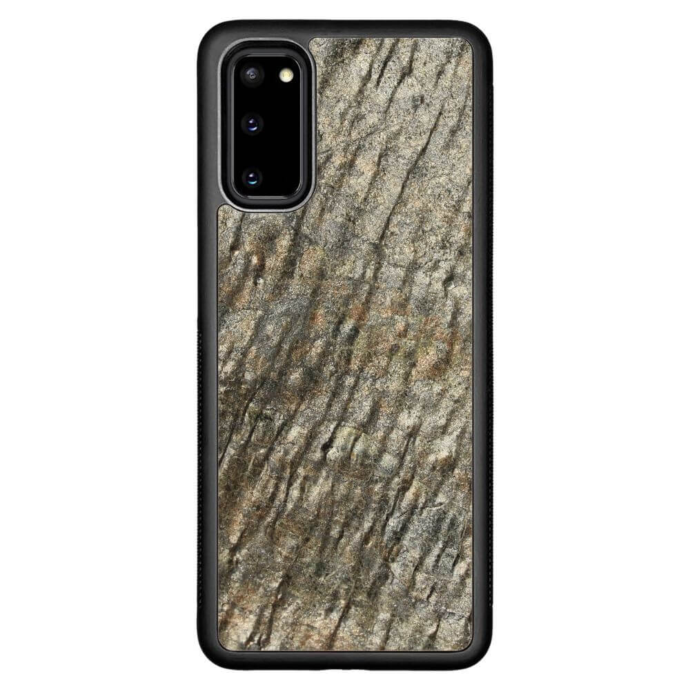 Silver Brown Stone Galaxy S20 Case