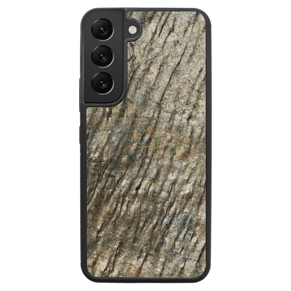 Silver Brown Stone Galaxy S22 Case