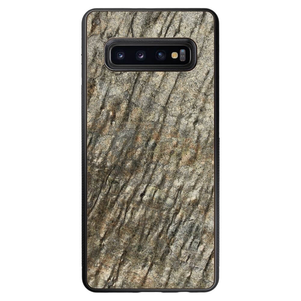 Silver Brown Stone Galaxy S10 Plus Case
