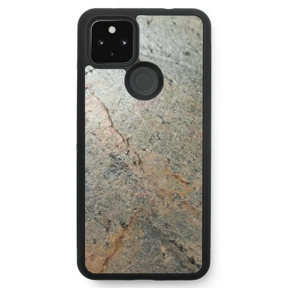 Silver Green Stone Pixel 4A 5G Case