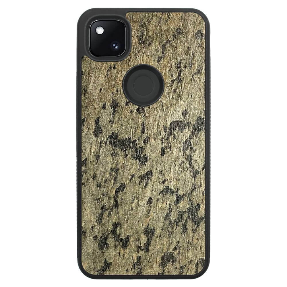 Golden Black Stone Pixel 4A Case