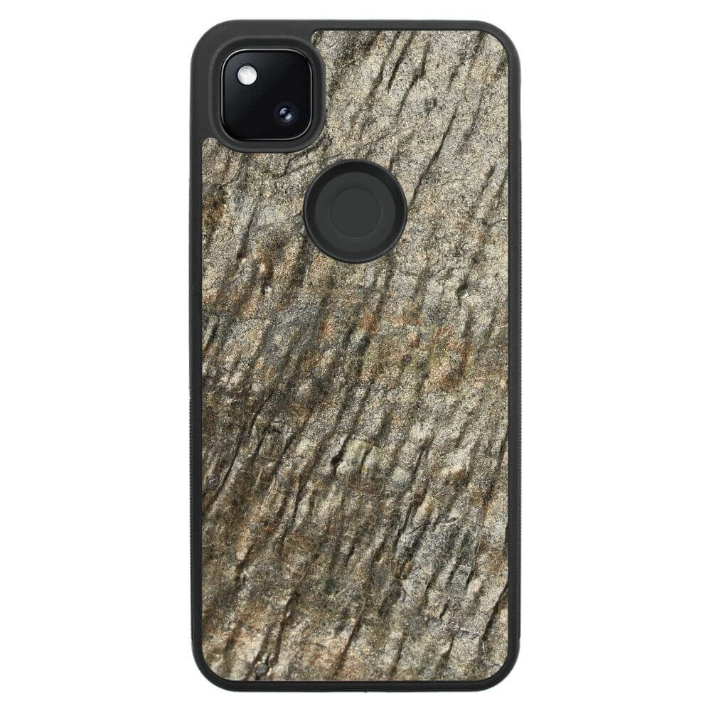 Silver Brown Stone Pixel 4A Case