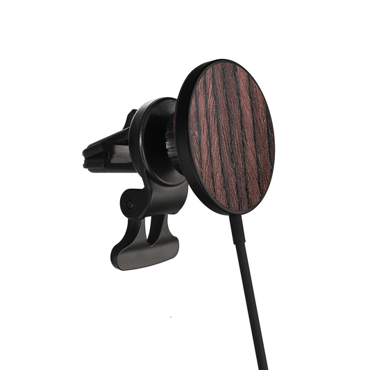 Indian Rosewood MagSafe Car wireless charger