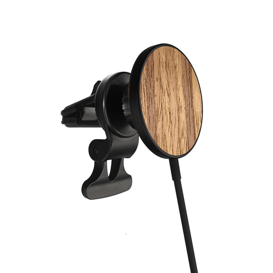 Italian Walnut MagSafe Car wireless charger