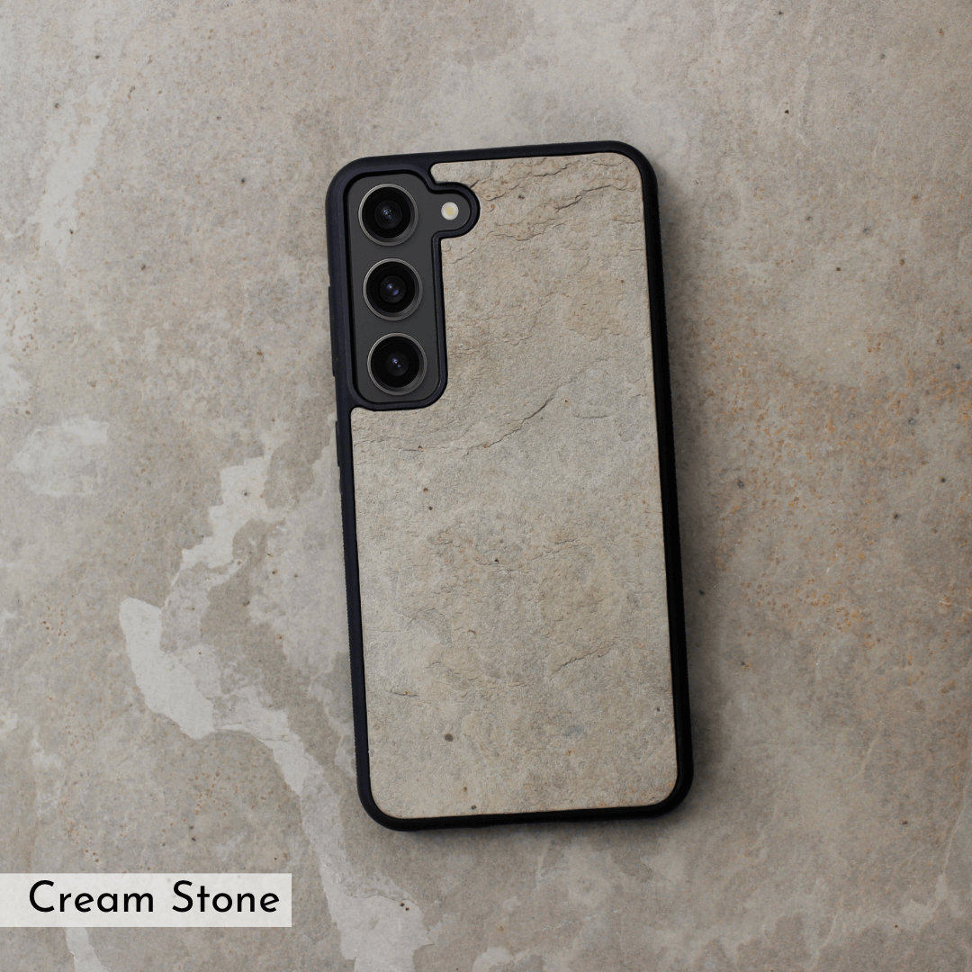 Cream Stone Galaxy Case