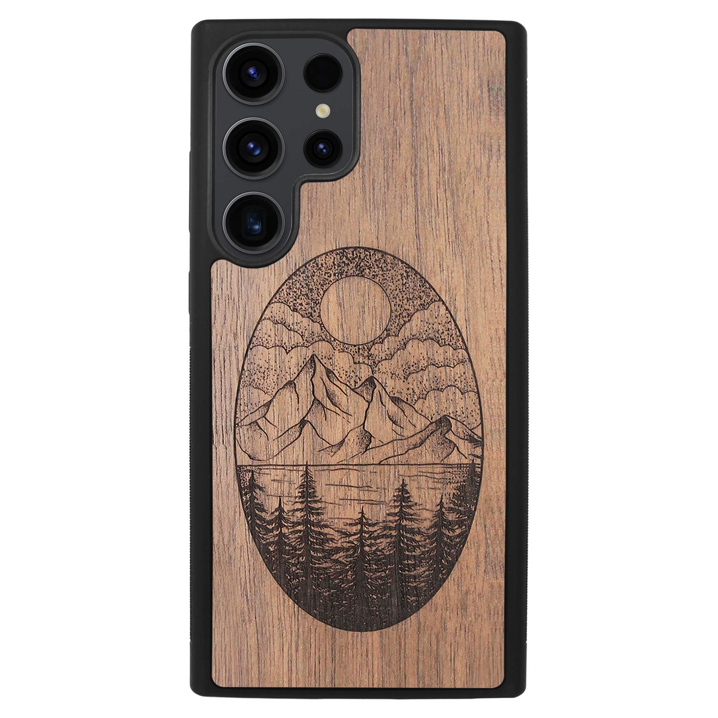 Wooden Case for Samsung Galaxy S23 Ultra Landscape
