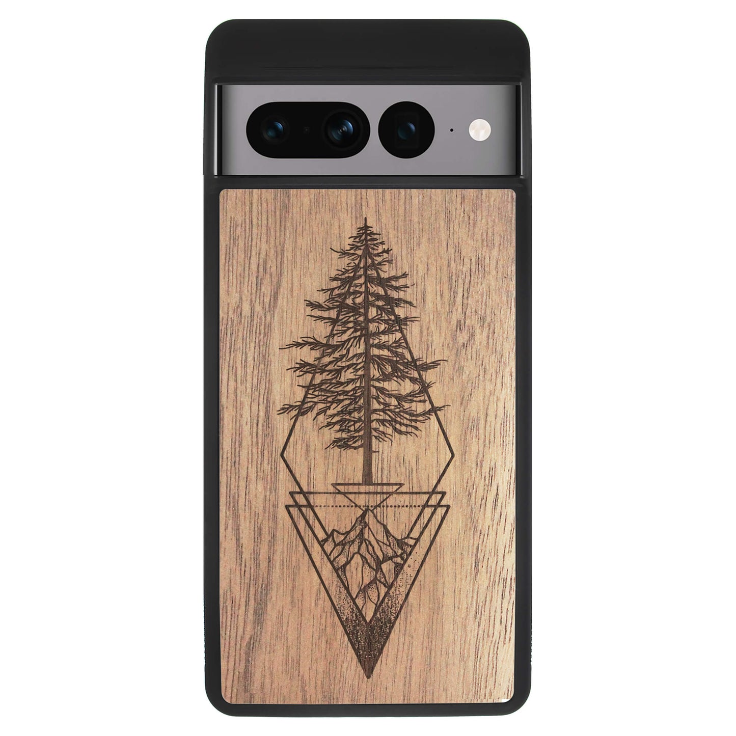 Wooden Case for Google Pixel 7 Pro Picea