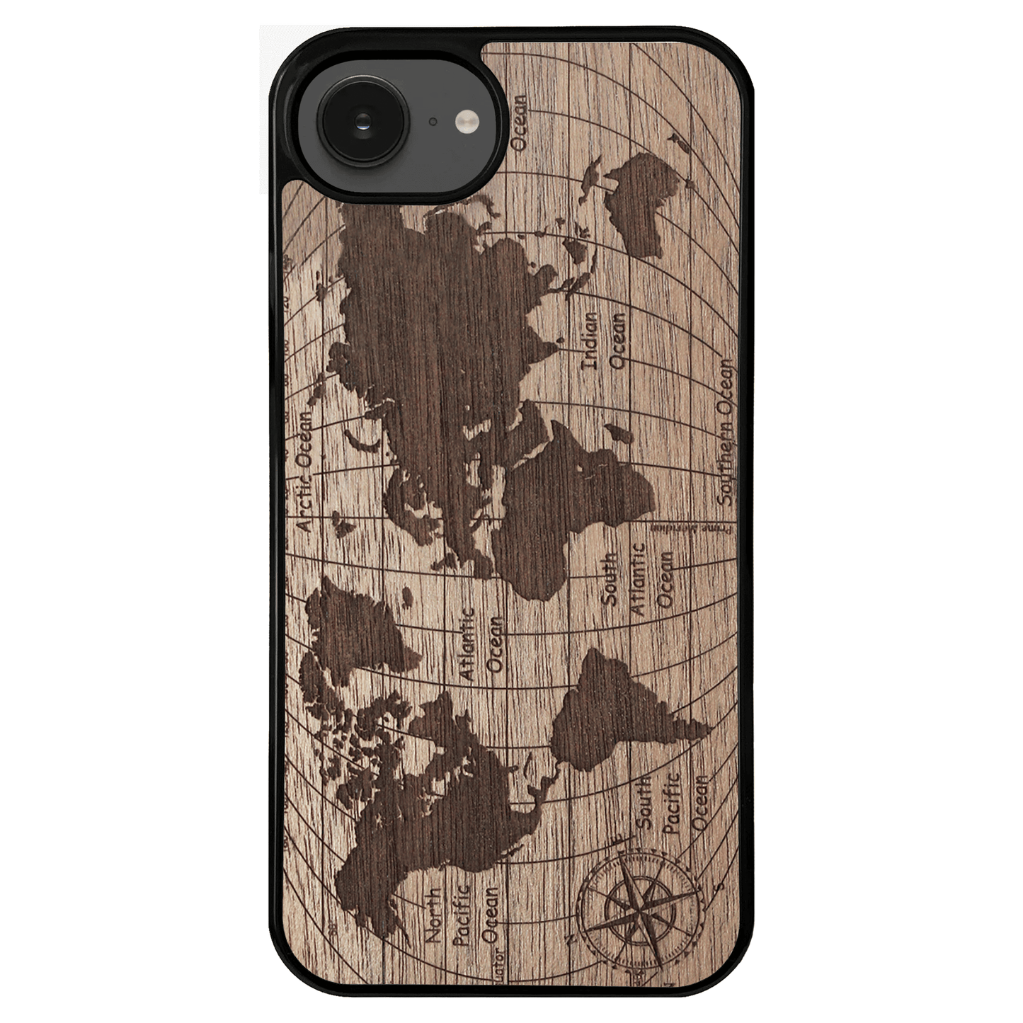 World Map - iPhone 16e MagSafe Case