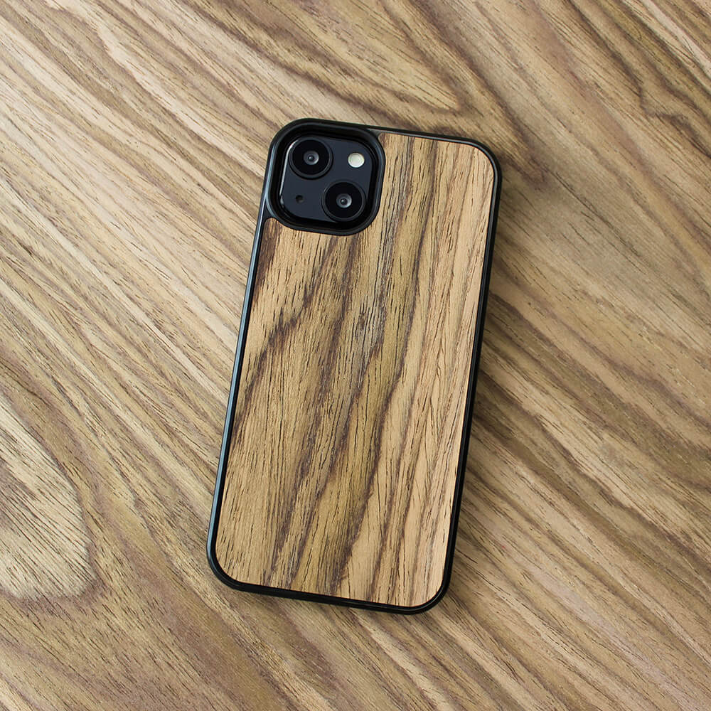 European walnut iPhone 14 Plus Case