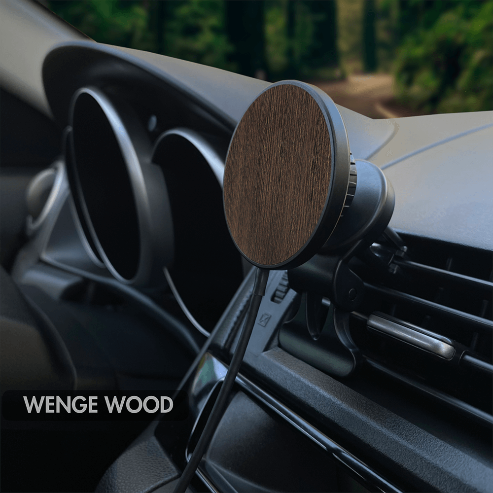Wenge MagSafe Car wireless charger
