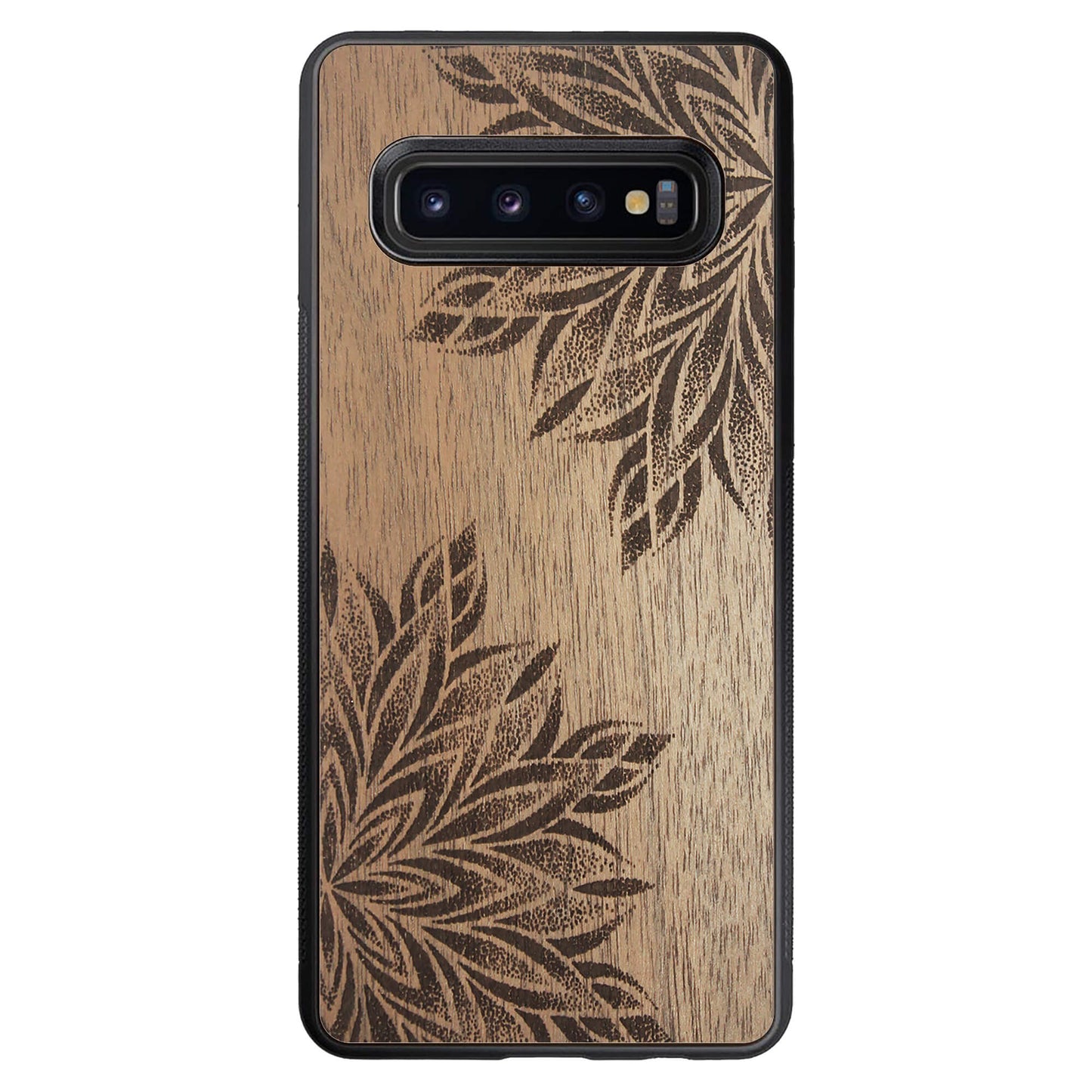 Wooden Case for Samsung Galaxy S10 Mandala