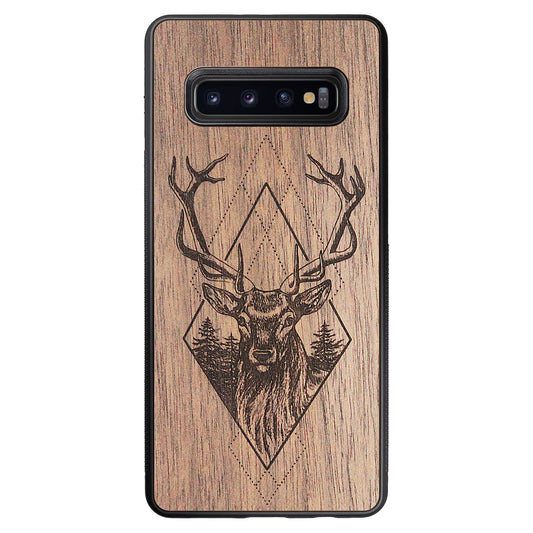 Wooden Case for Samsung Galaxy S10 Plus Deer