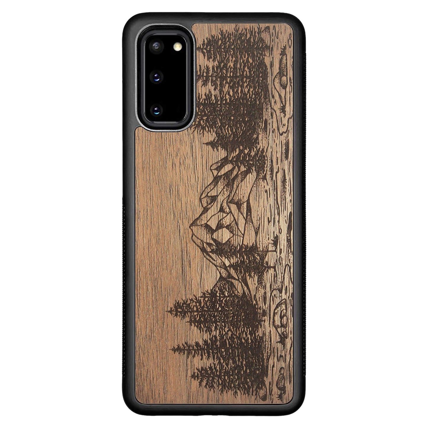 Wooden Case for Samsung Galaxy S20 Nature