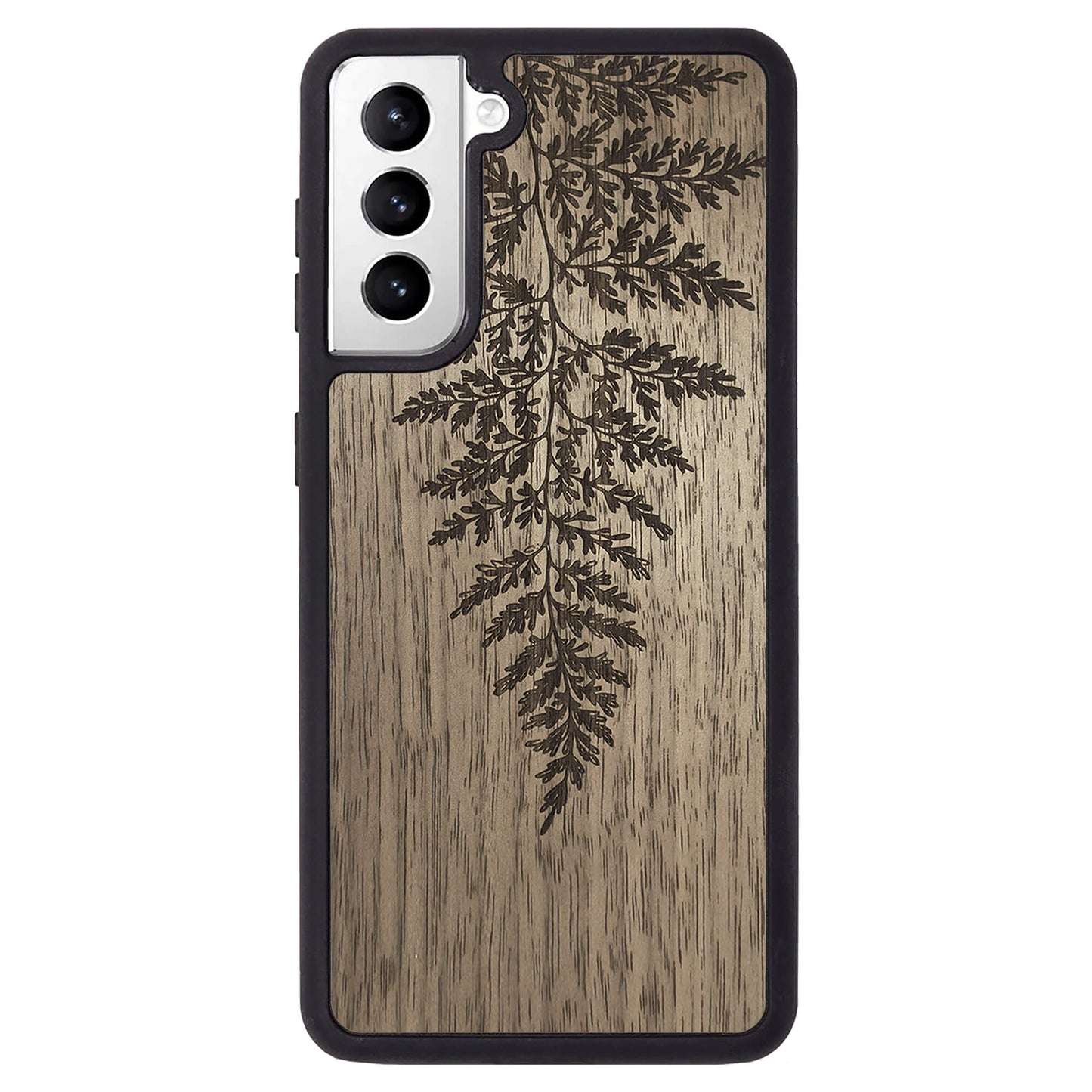 Wooden Case for Samsung Galaxy S21 Fern