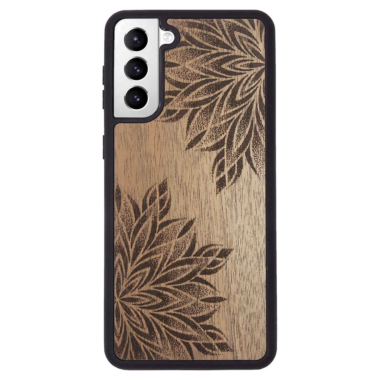 Wooden Case for Samsung Galaxy S21 Plus Mandala