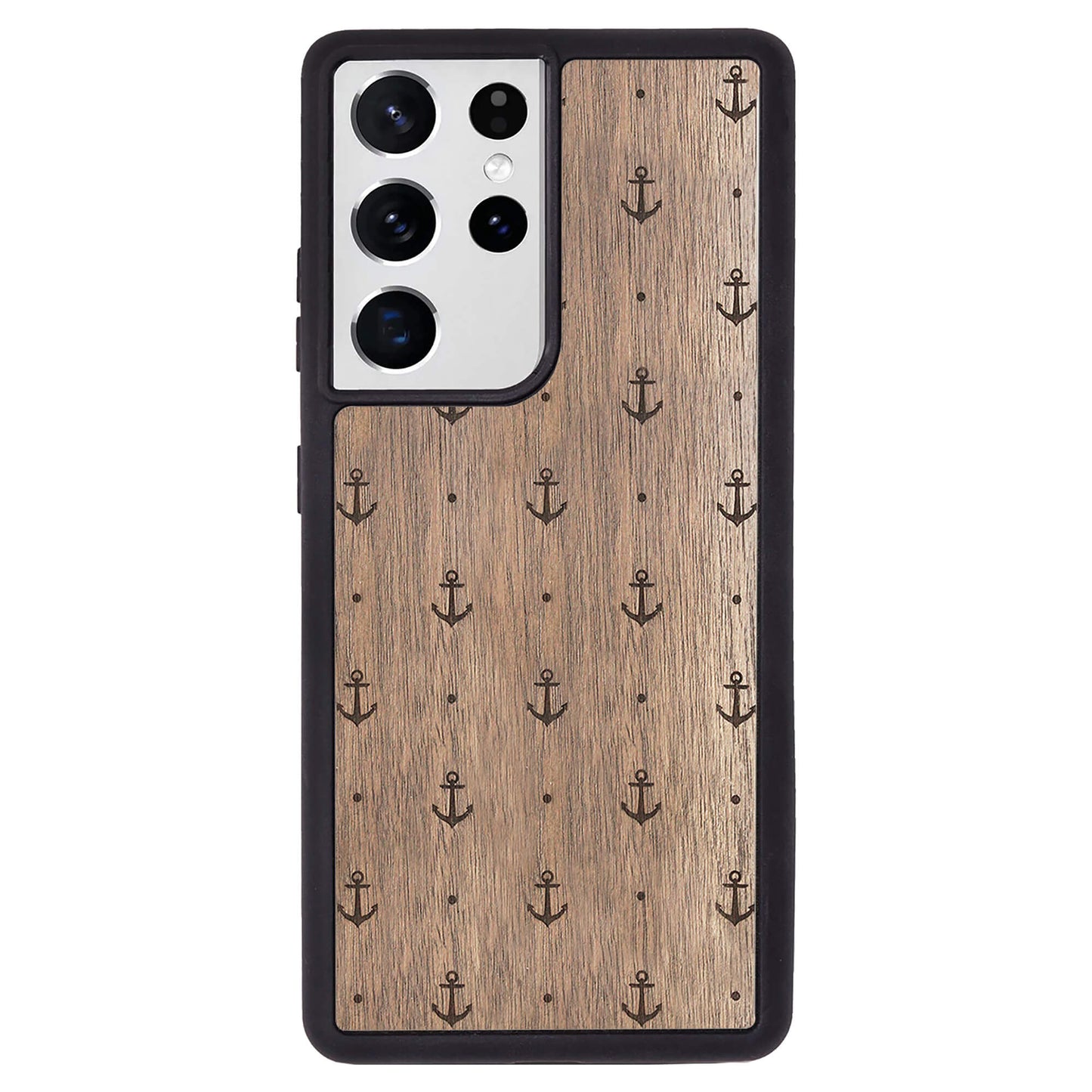 Wooden Case for Samsung Galaxy S21 Ultra Anchor