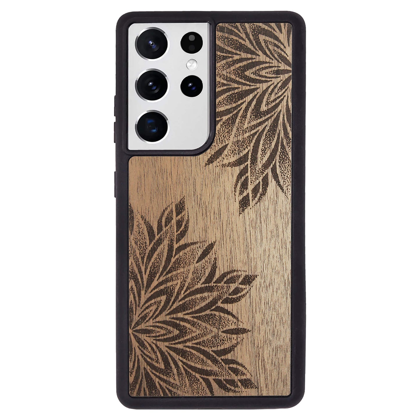 Wooden Case for Samsung Galaxy S21 Ultra Mandala