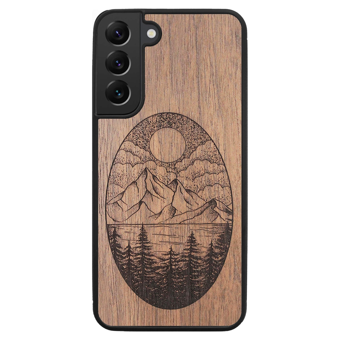Wooden Case for Samsung Galaxy S22 Plus Landscape