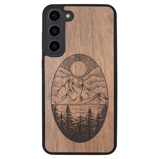 Wooden Case for Samsung Galaxy S23 Plus Landscape