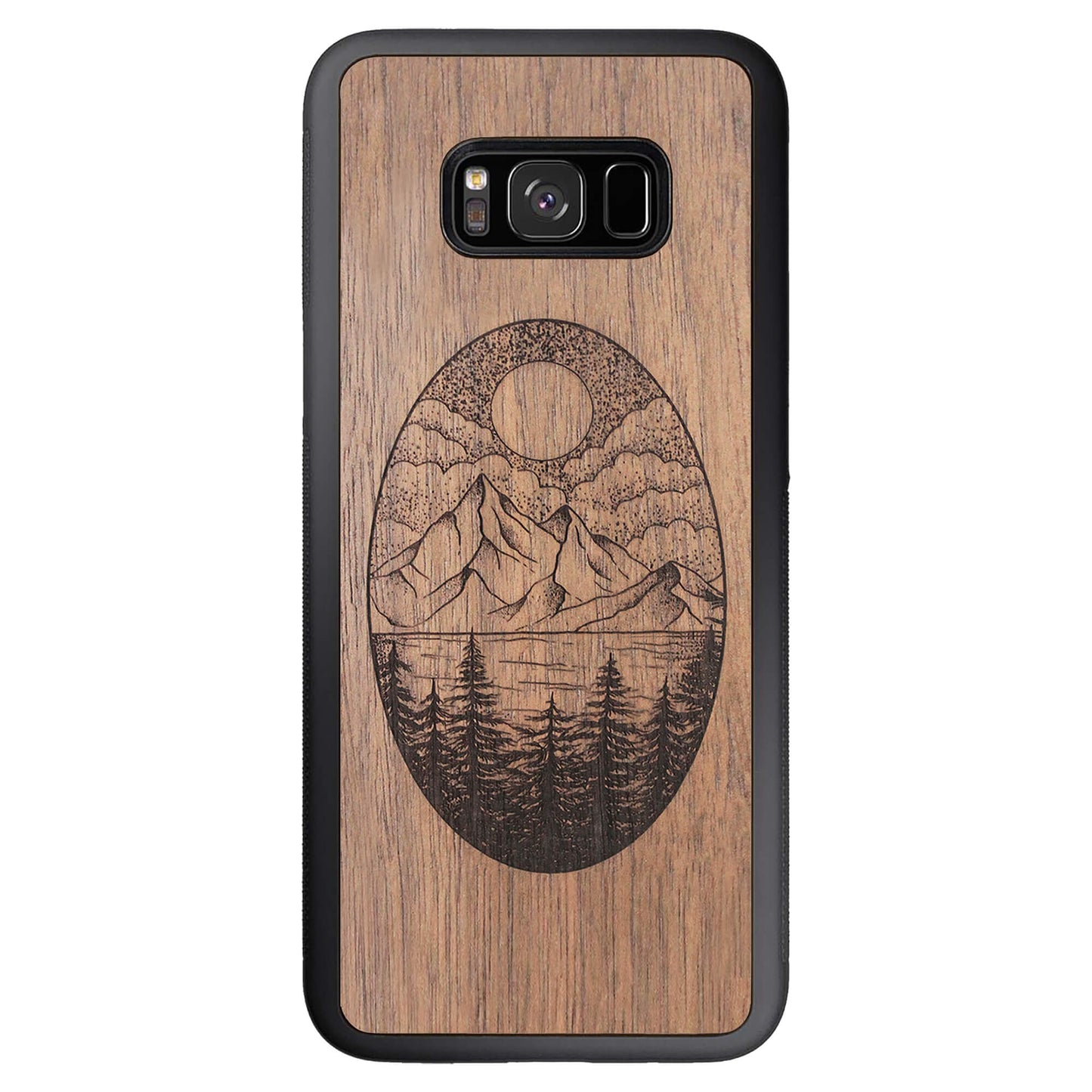 Wooden Case for Samsung Galaxy S8 Plus Landscape